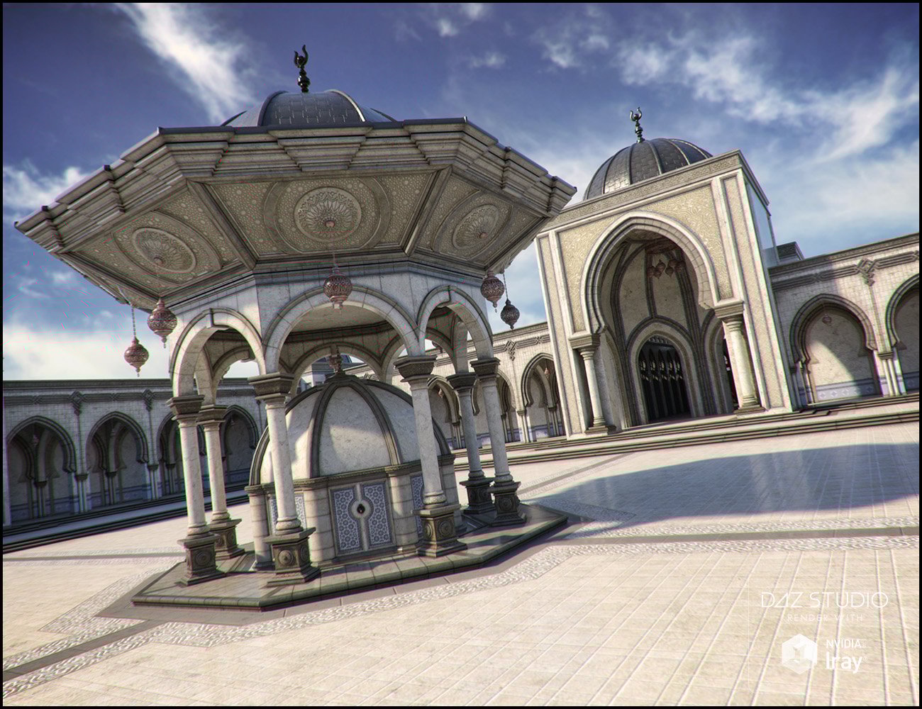 Kingdom of Marrakesh Iray Addon Kingdom of Marrakesh Iray Addon by: Jack Tomalin, 3D Models by Daz 3D