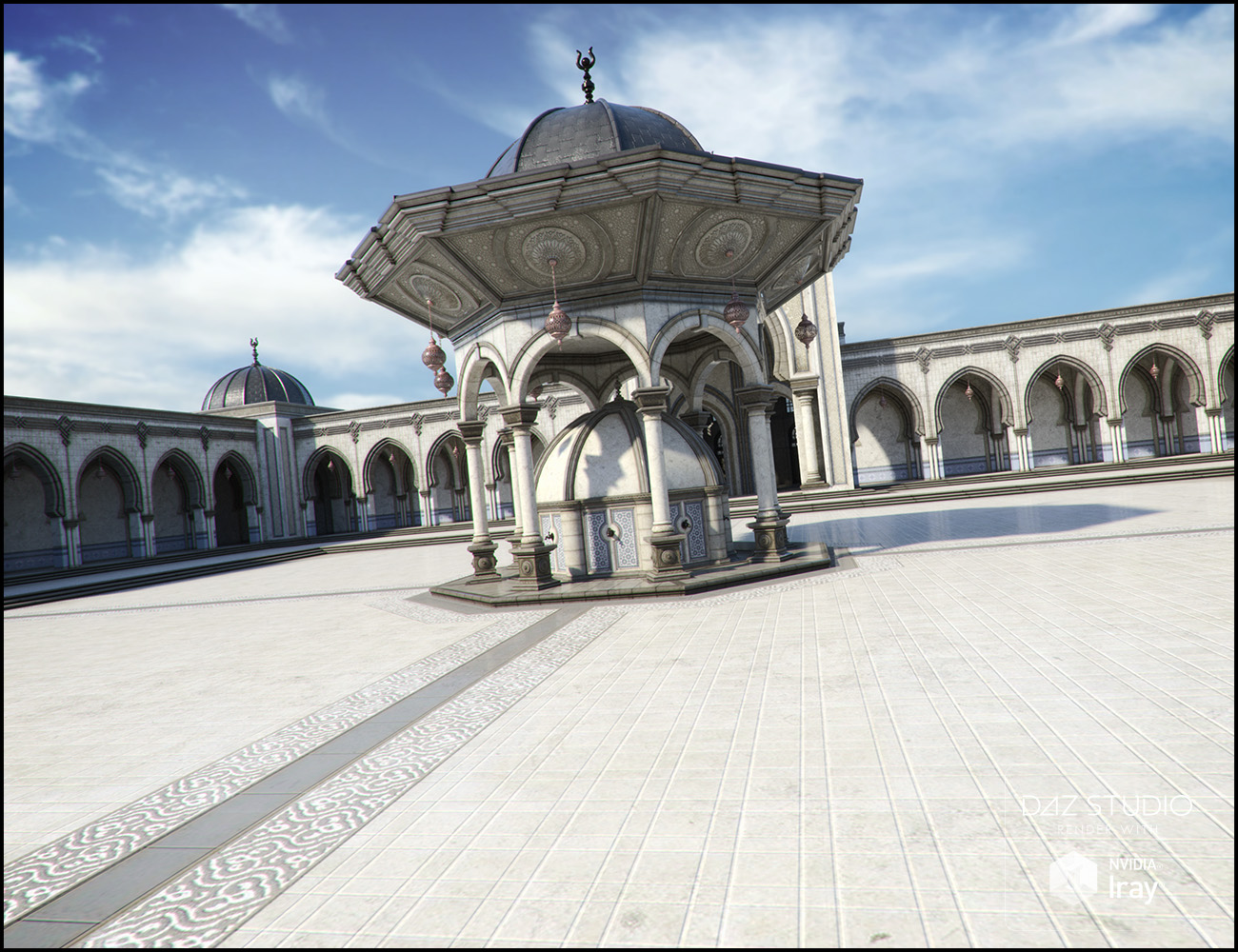 Kingdom of Marrakesh Iray Addon by: Jack Tomalin, 3D Models by Daz 3D