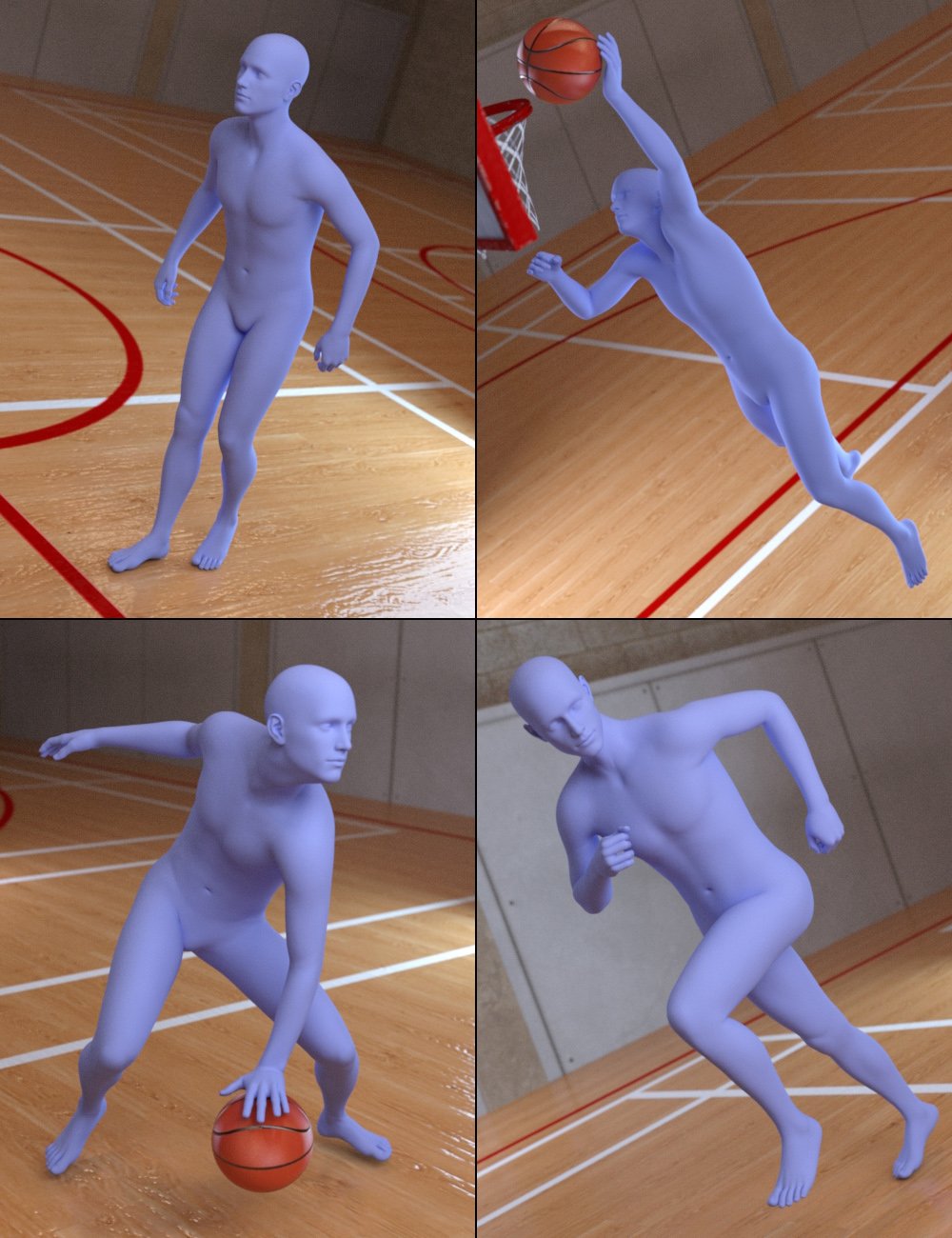 Basketball Poses for Genesis 3 Males Basketball Poses for Genesis 3 Males by: Predatron, 3D Models by Daz 3D