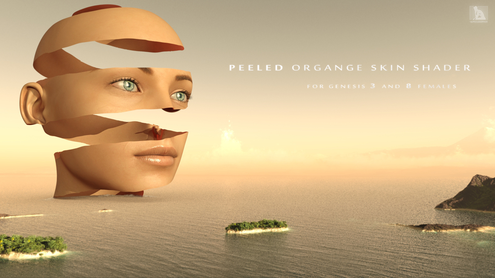 Peeled Orange Skin Shader for Genesis 8 Female(s) by: ThePhilosopher, 3D Models by Daz 3D