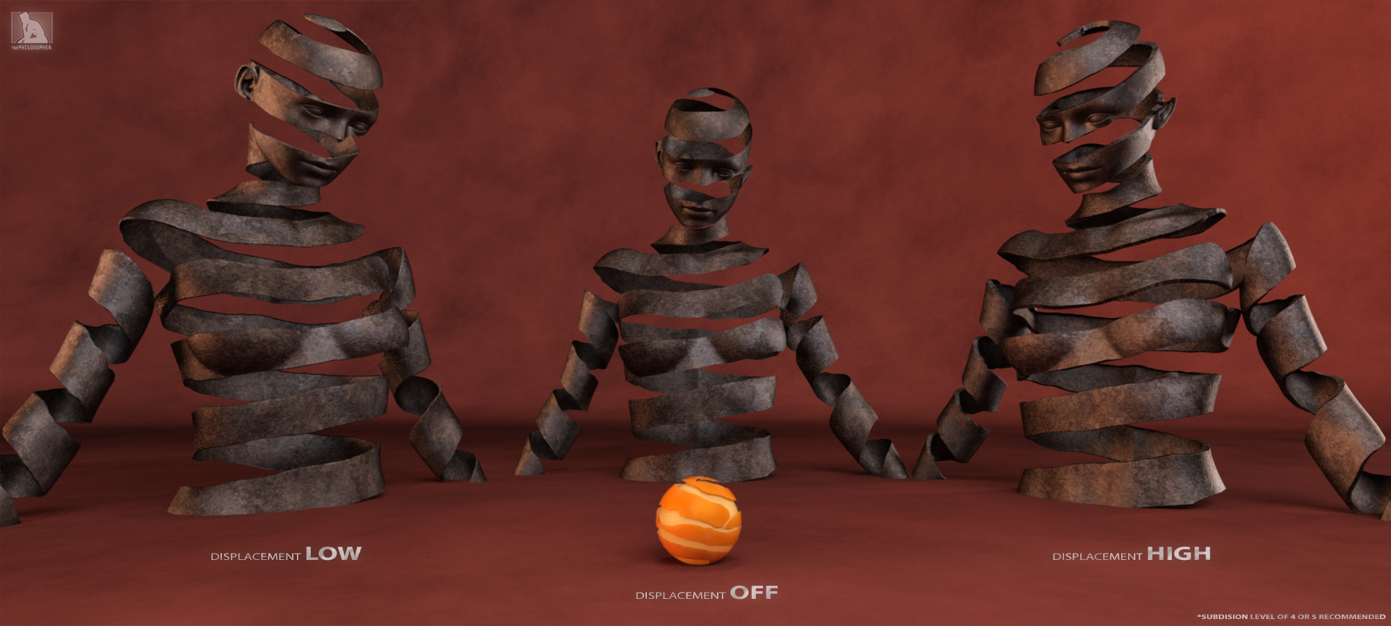 Peeled Orange Skin Shader for Genesis 8 Female(s) by: ThePhilosopher, 3D Models by Daz 3D