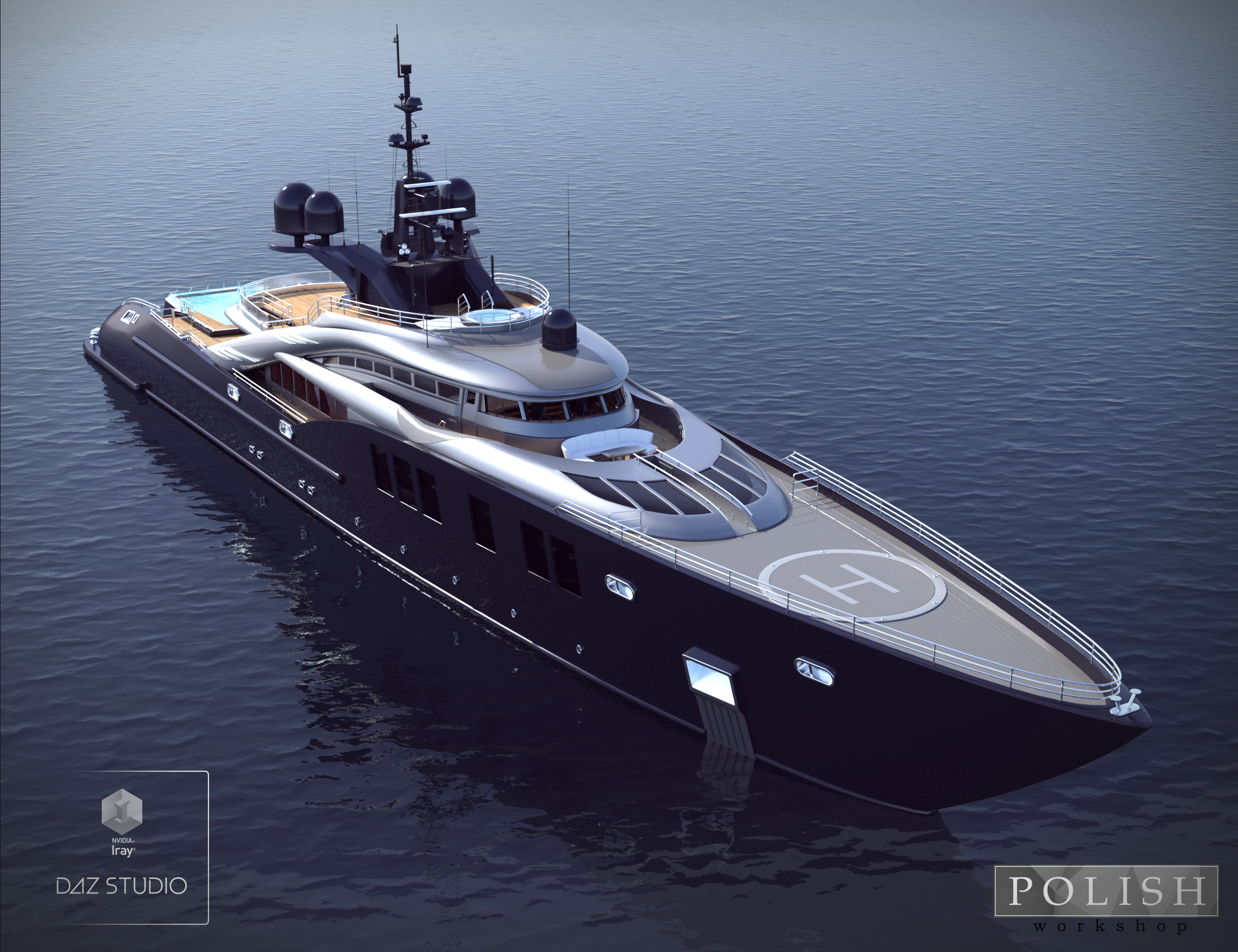 Luxury Summer Yacht Luxury Summer Yacht by: Polish, 3D Models by Daz 3D