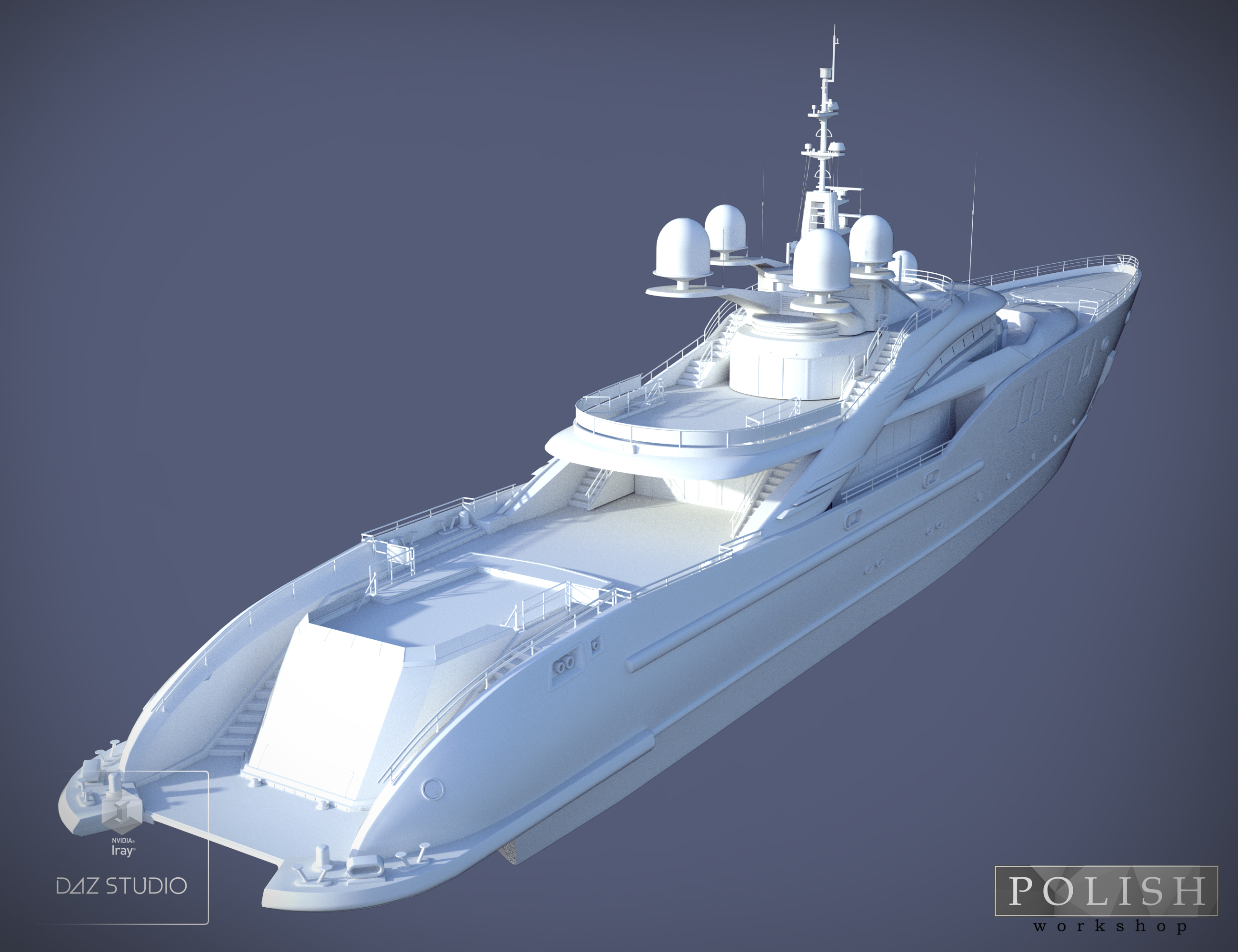 Luxury Summer Yacht by: Polish, 3D Models by Daz 3D