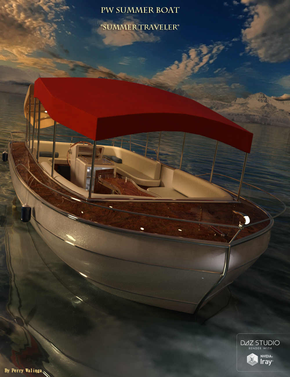PW Summer Boat by: PW Productions, 3D Models by Daz 3D
