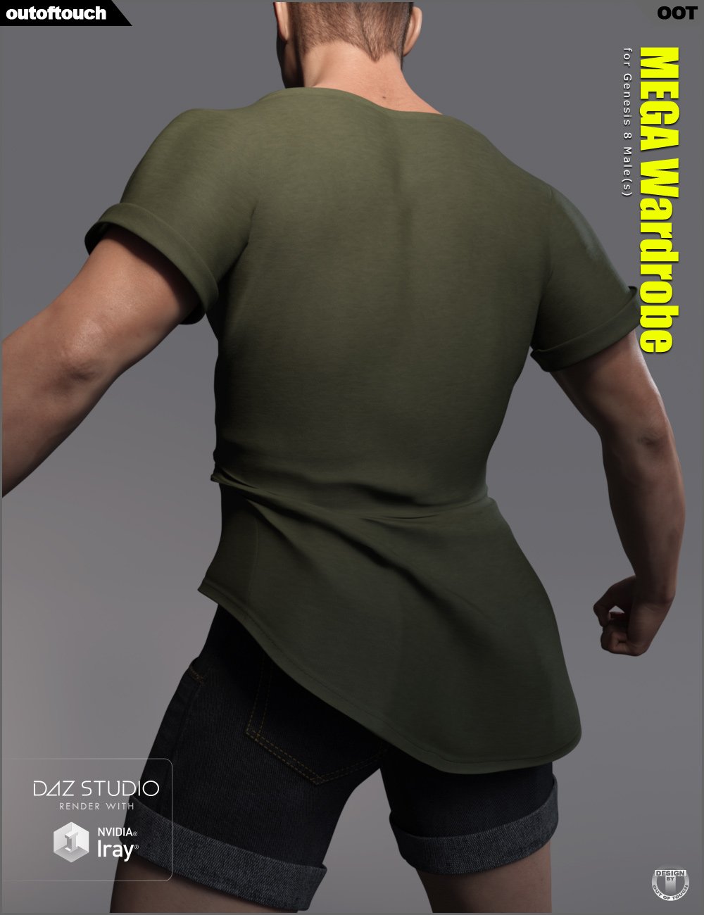 Genesis 8 Male MEGA Wardrobe | Daz 3D