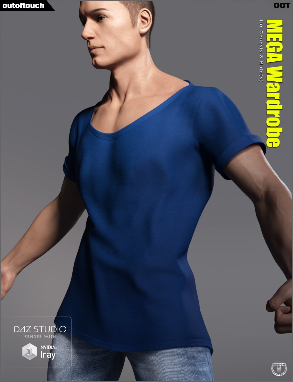 Genesis 8 Male MEGA Wardrobe | Daz 3D