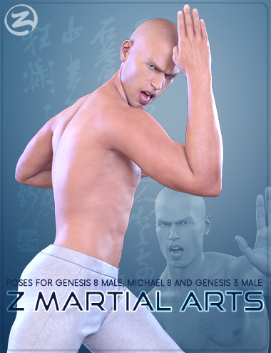 Z Martial Arts - Poses for Genesis 3 Male, Genesis 8 Male and Michael 8 Z Martial Arts - Poses for Genesis 3 Male, Genesis 8 Male and Michael 8 by: Zeddicuss, 3D Models by Daz 3D