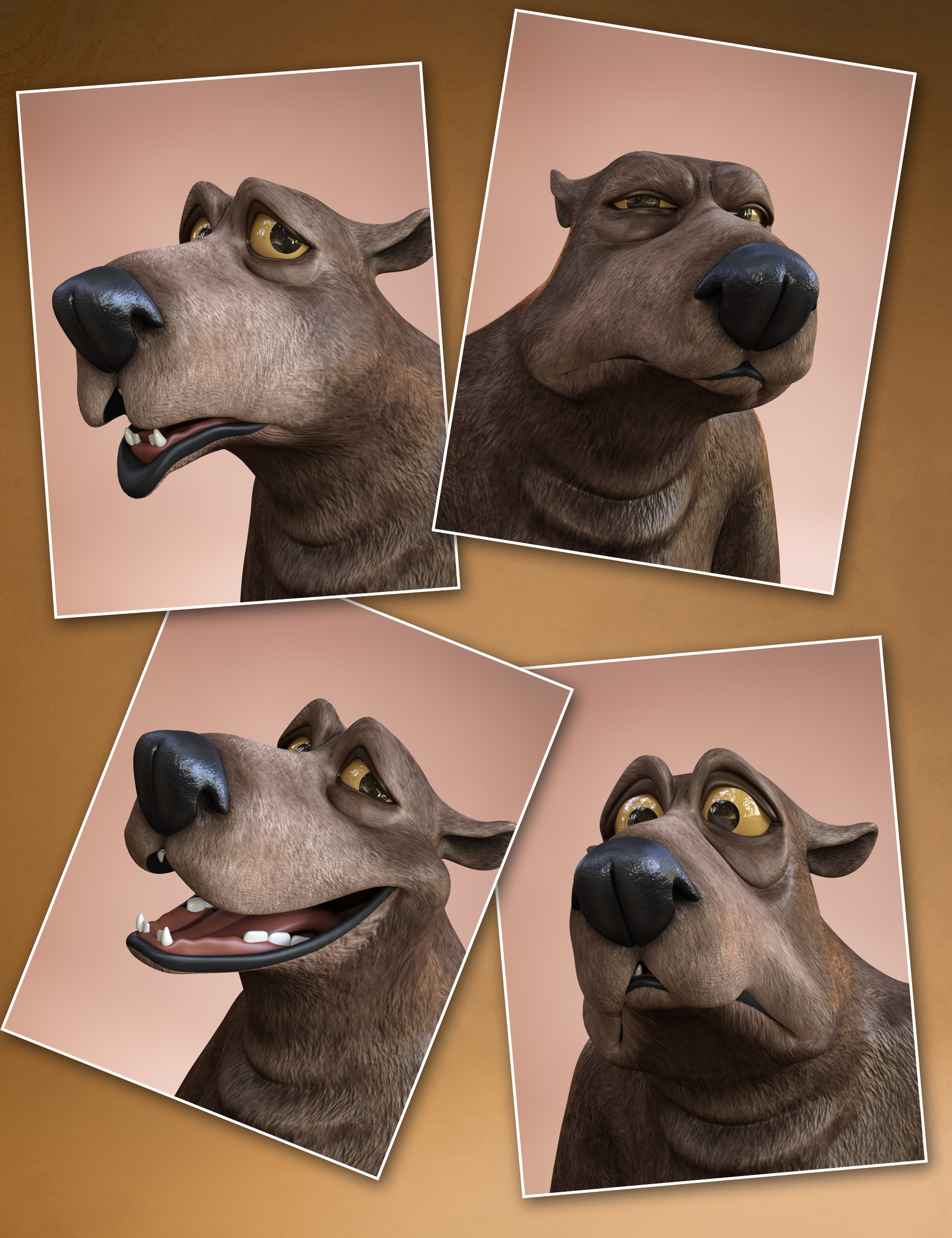 Snuggles the Toon Bear Snuggles the Toon Bear by: 3D Universe, 3D Models by Daz 3D