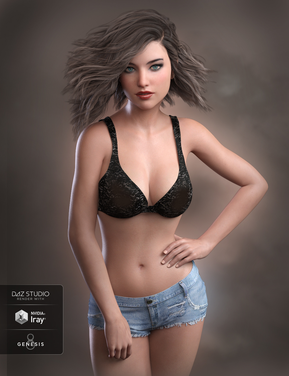 GDN Sarah for Genesis 8 Female by: Valery3D, 3D Models by Daz 3D