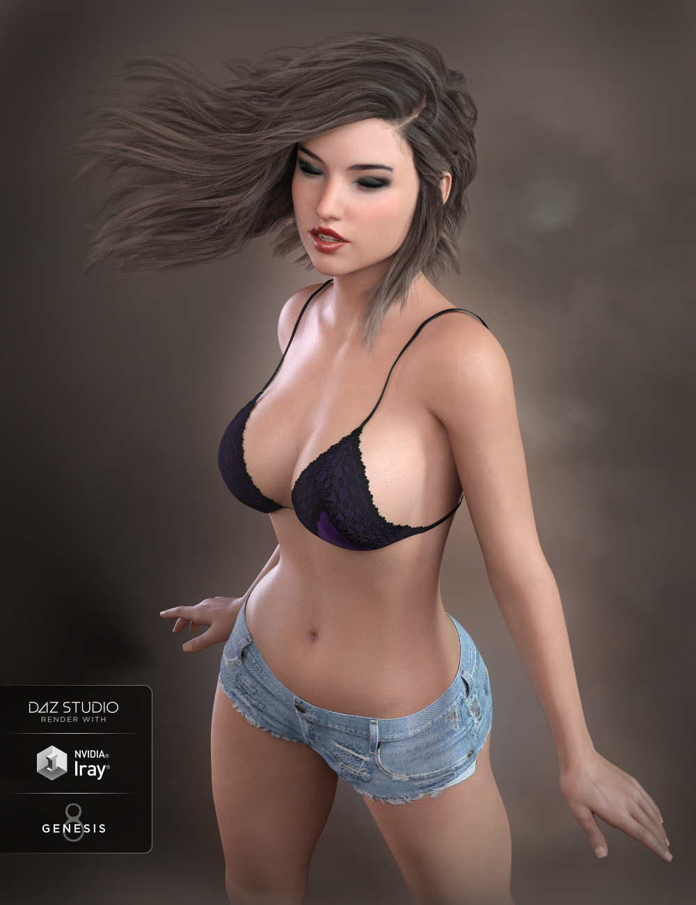 GDN Sarah for Genesis 8 Female by: Valery3D, 3D Models by Daz 3D