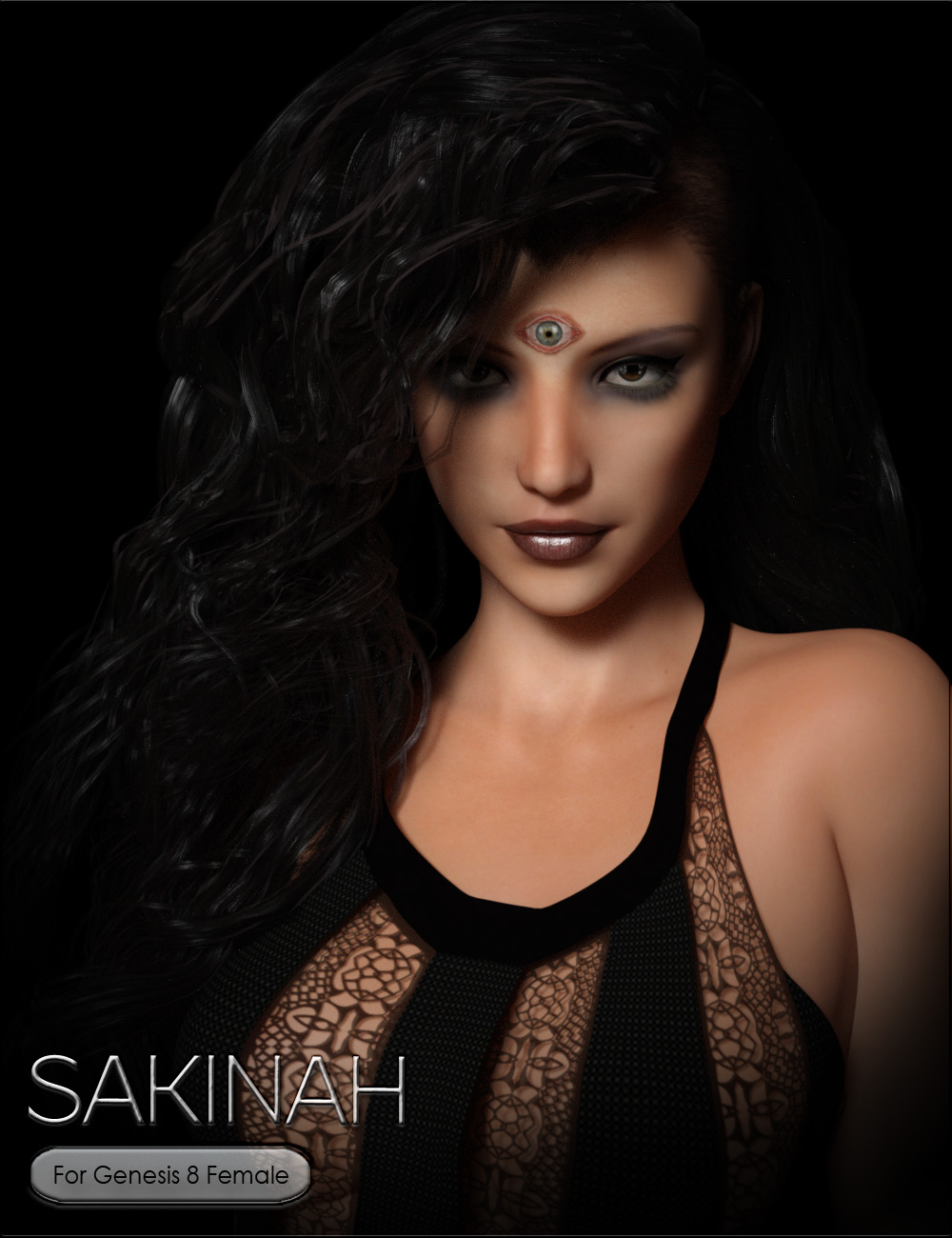 VYK Sakinah for Genesis 8 Female by: vyktohria, 3D Models by Daz 3D