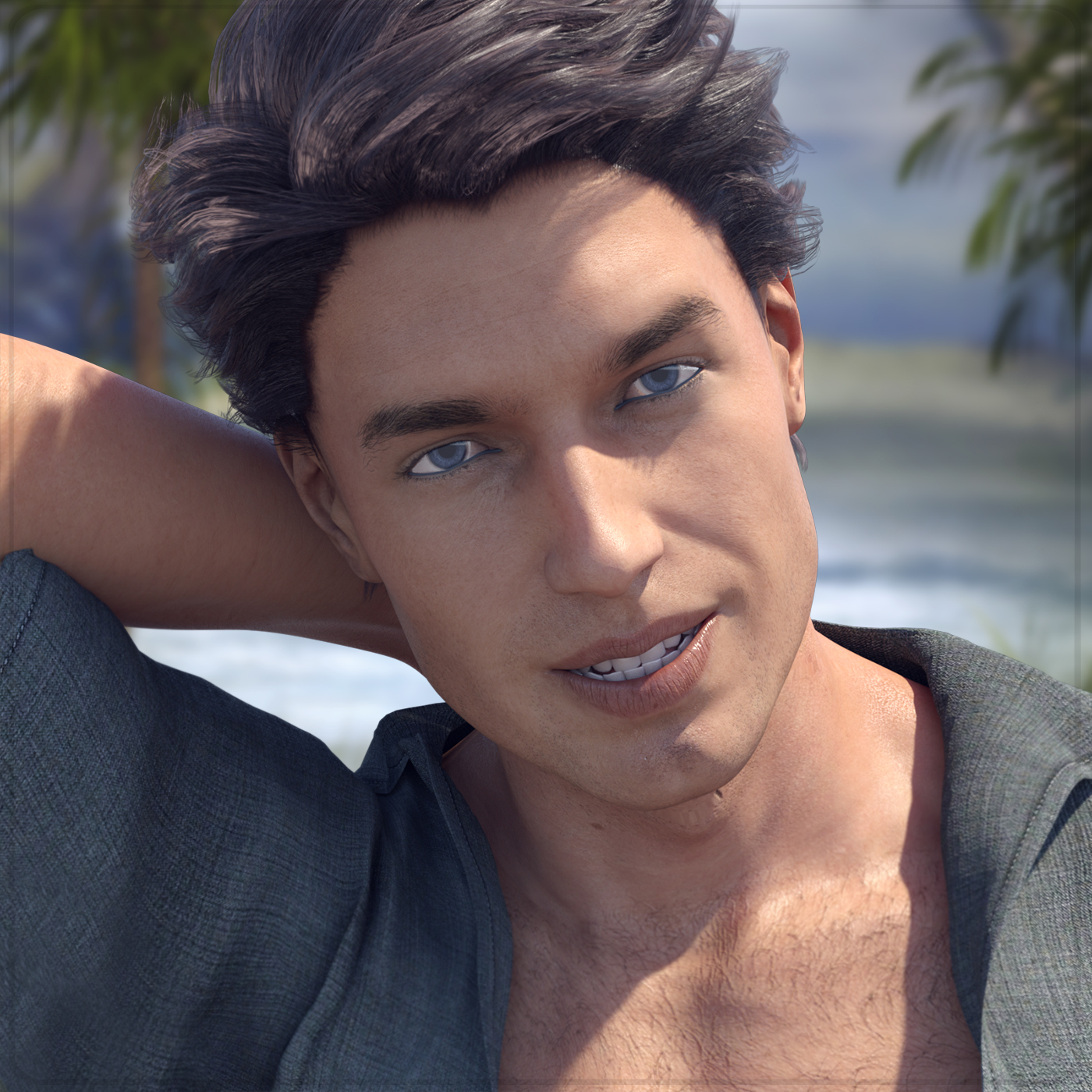 Z So Suave - Dialable and One-Click Expressions for Michael 8 by: Zeddicuss, 3D Models by Daz 3D