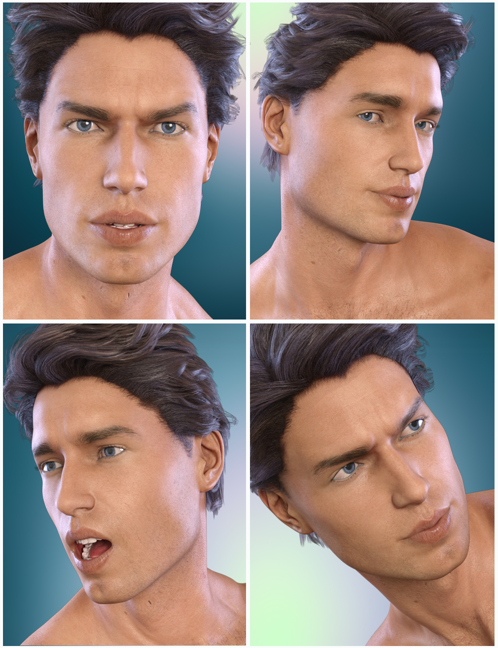 Z So Suave - Dialable and One-Click Expressions for Michael 8 Z So Suave - Dialable and One-Click Expressions for Michael 8 by: Zeddicuss, 3D Models by Daz 3D