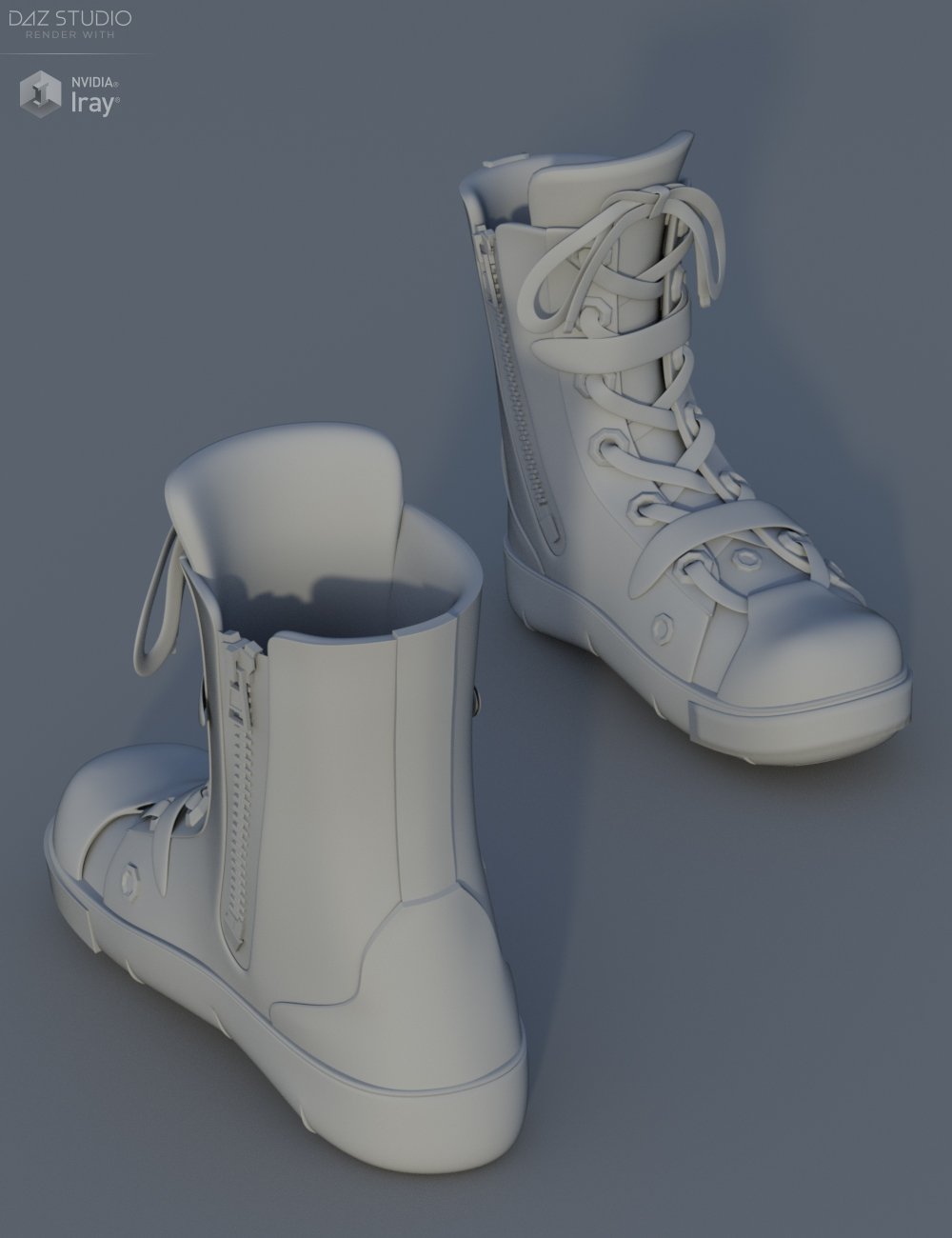 Urban Booties for Genesis 8 Male(s) and Female(s) by: , 3D Models by Daz 3D