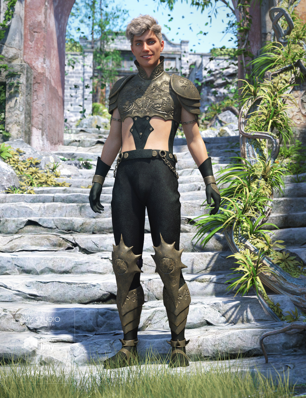 Dark Prince Outfit Textures Dark Prince Outfit Textures by: Anna Benjamin, 3D Models by Daz 3D