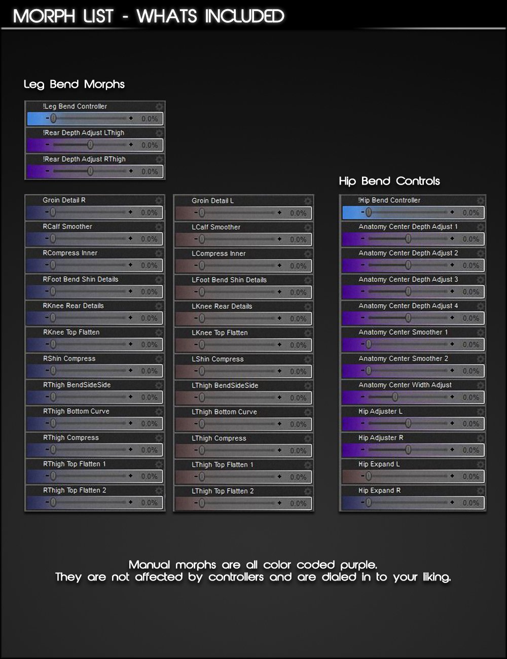Bend Control for Genesis 8 Female(s) Bend Control for Genesis 8 Female(s) by: Zev0, 3D Models by Daz 3D