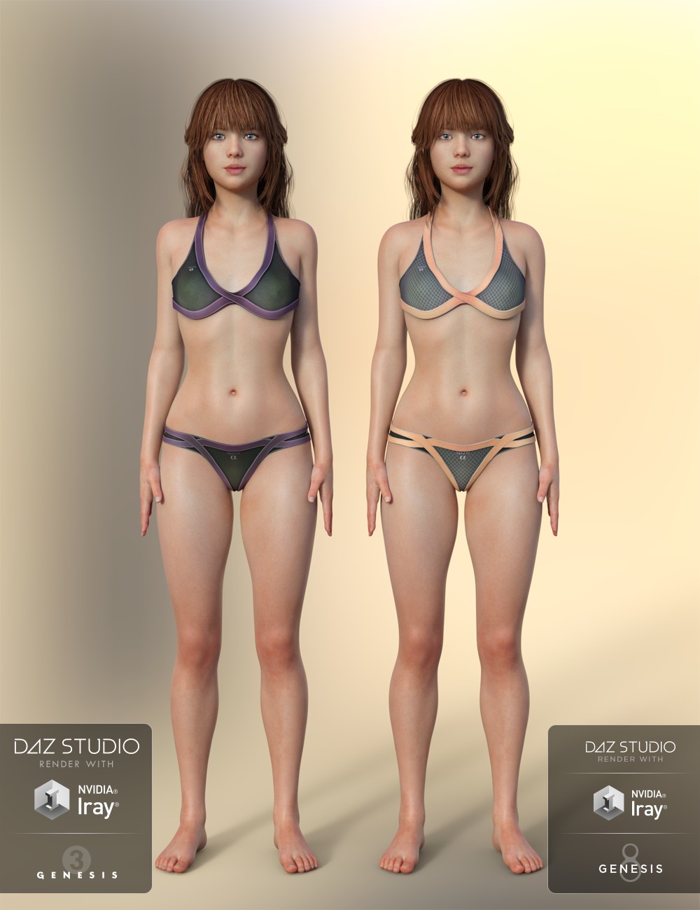 AQ Jenn for Genesis 3 & 8 Female by: Aquarius, 3D Models by Daz 3D