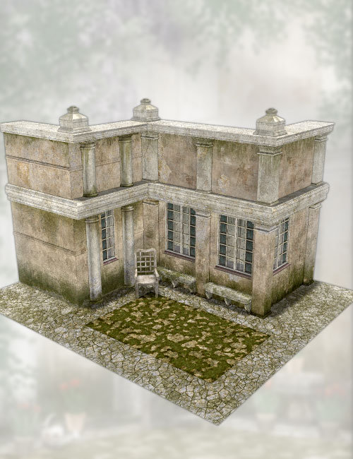 Manor House by: , 3D Models by Daz 3D