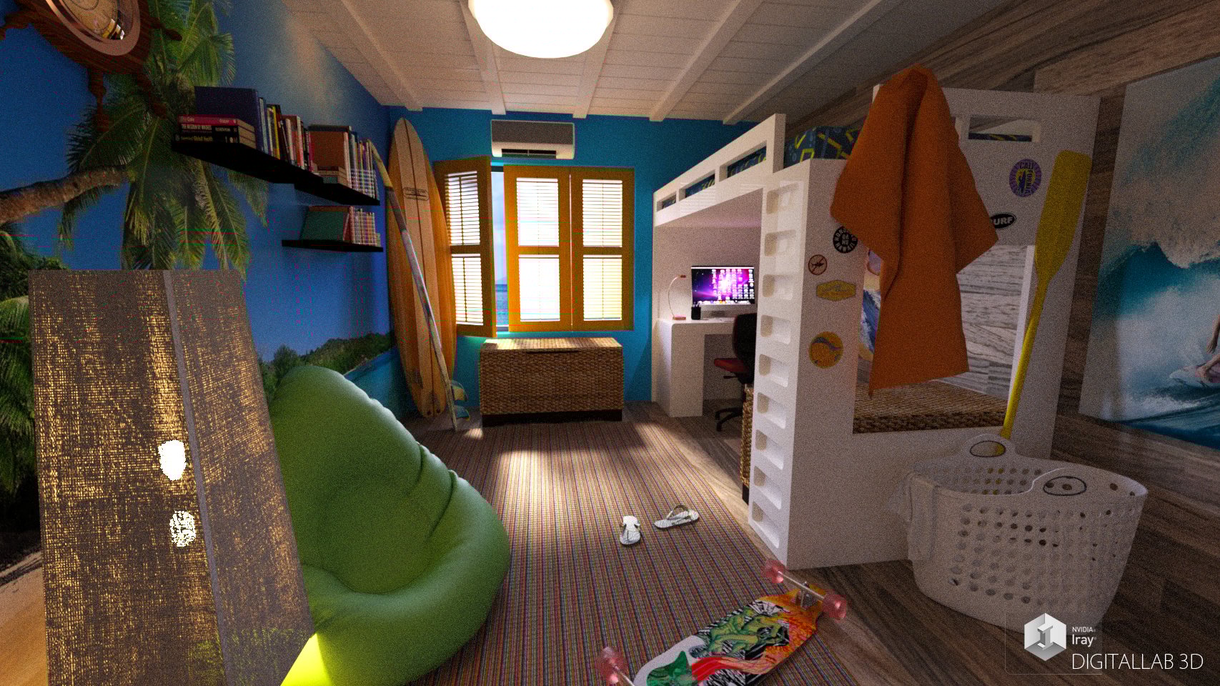 Beach House Beach House by: Digitallab3D, 3D Models by Daz 3D