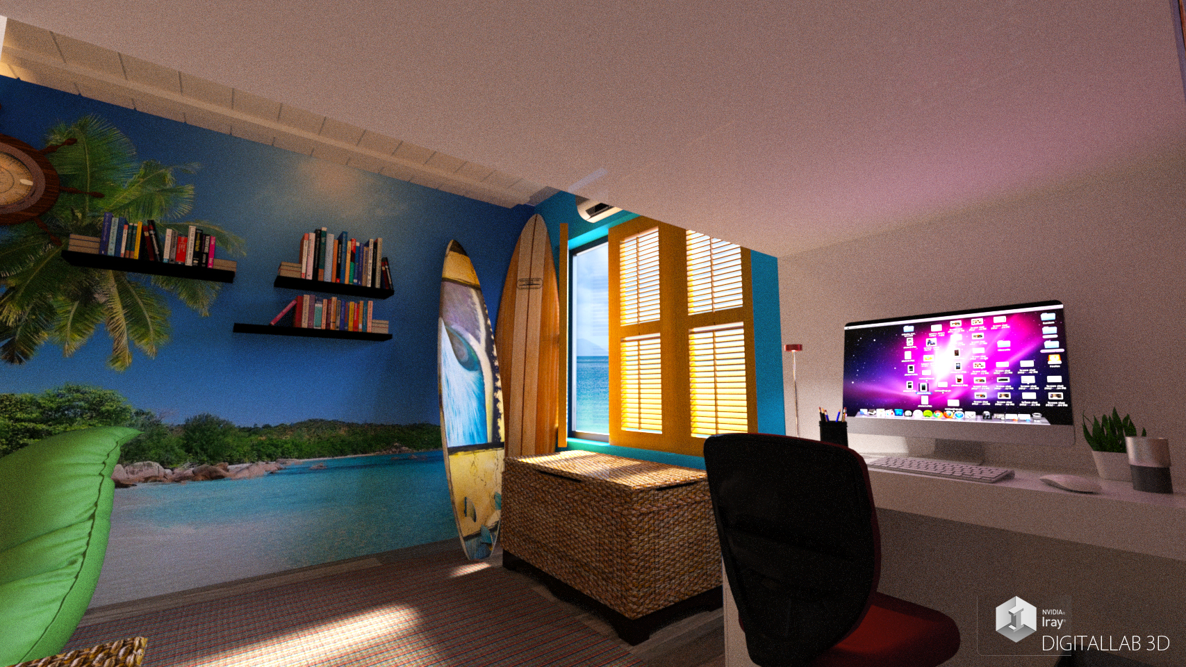 Beach House by: Digitallab3D, 3D Models by Daz 3D