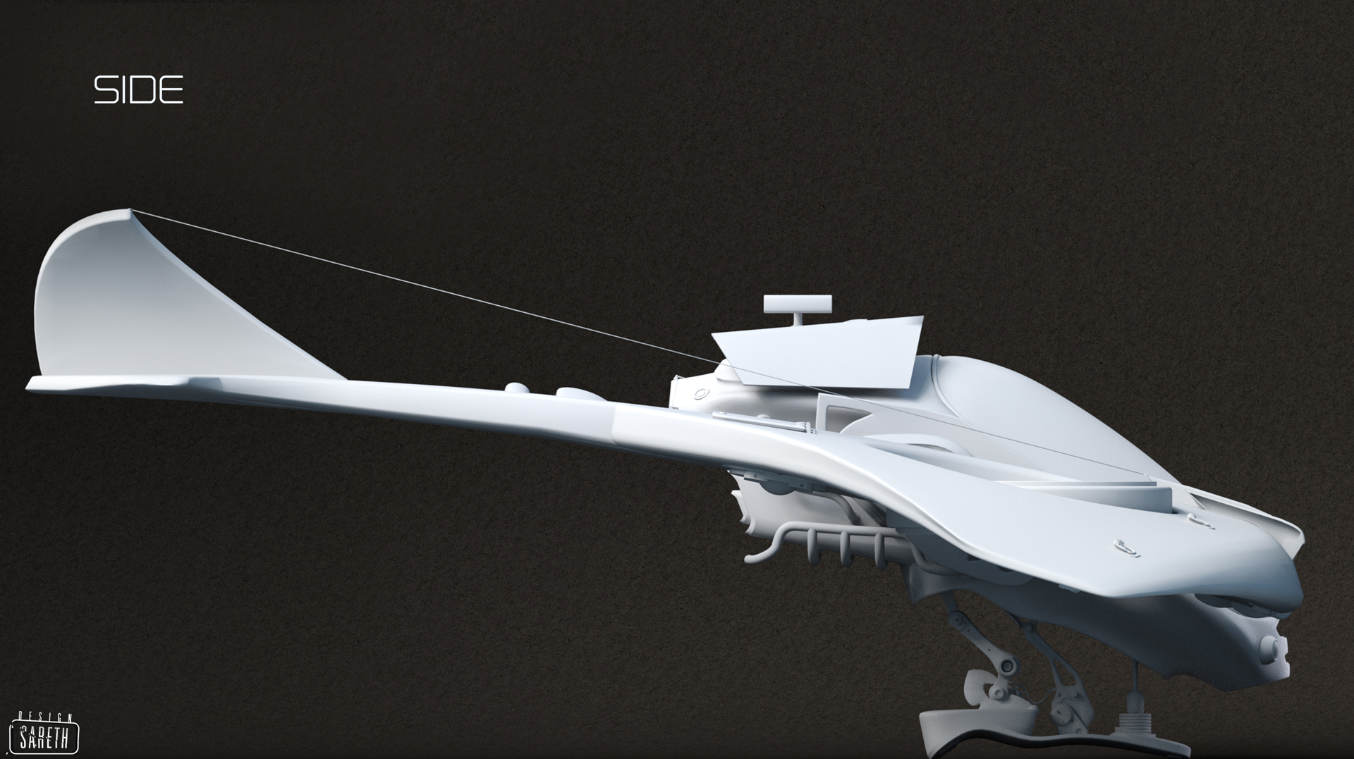 Single Man Light Aircraft by: Sareth, 3D Models by Daz 3D