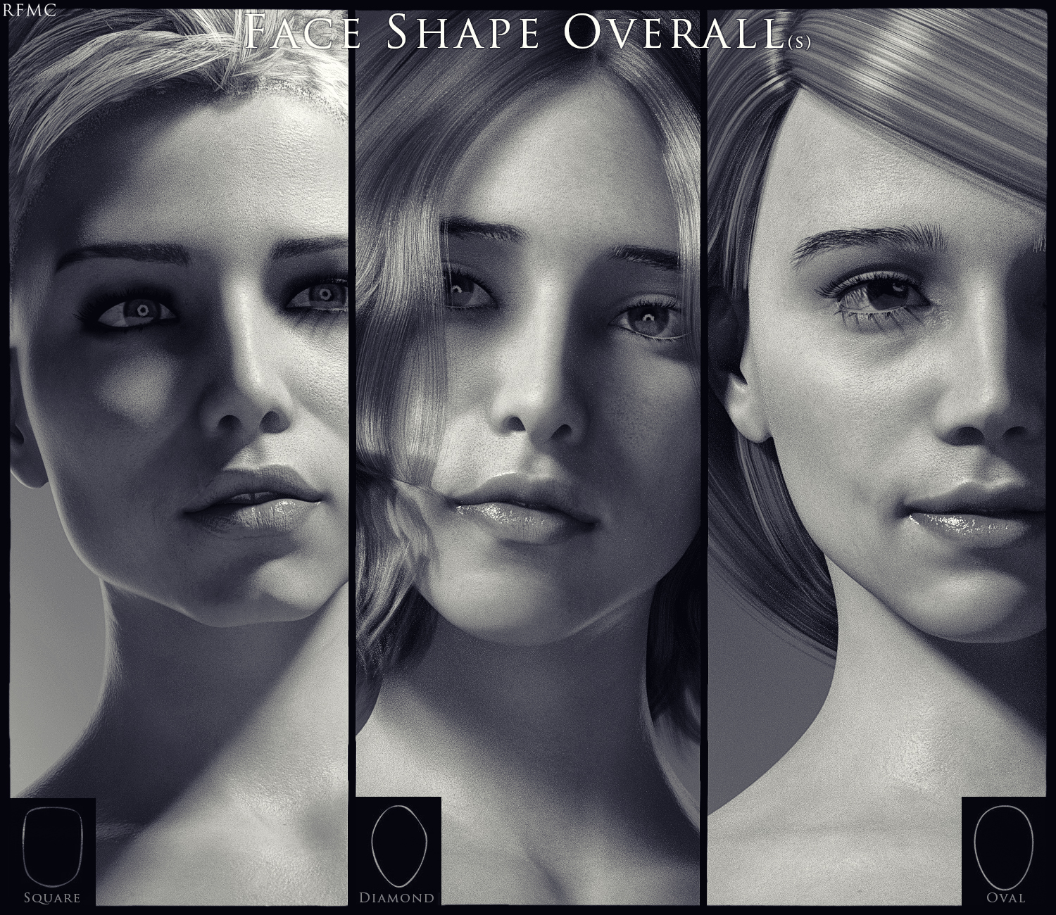 Face Morphs Collection for Genesis 8 Female by: , 3D Models by Daz 3D