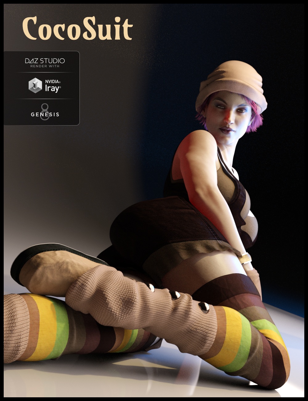 CocoSuit for Genesis 8 Female(s) by: Nathy Design, 3D Models by Daz 3D