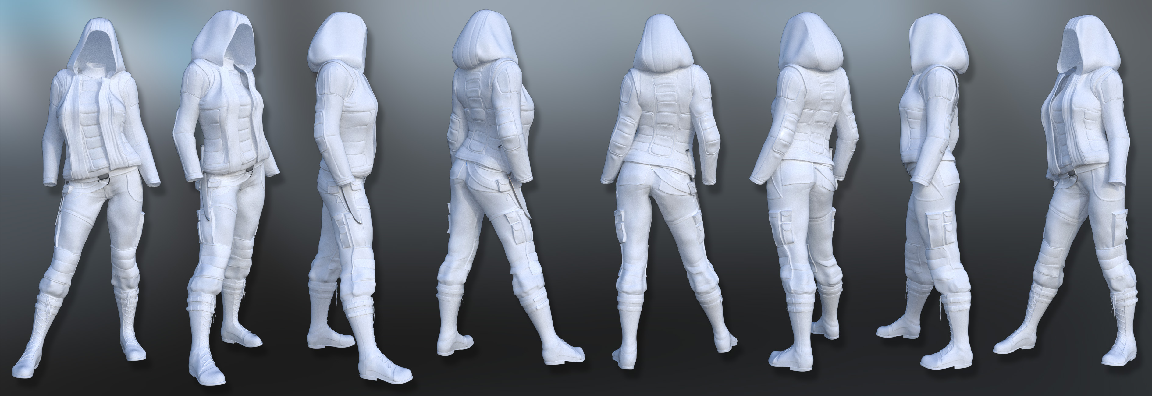 Obsidian Warrior Outfit for Genesis 3 Male(s) and Female(s) Obsidian Warrior Outfit for Genesis 3 Male(s) and Female(s) by: ArkiShox-Design, 3D Models by Daz 3D