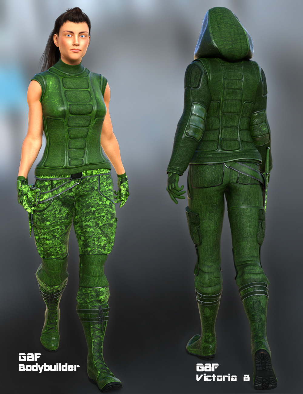 Obsidian Warrior Outfit for Genesis 8 Male(s) and Female(s) Obsidian Warrior Outfit for Genesis 8 Male(s) and Female(s) by: ArkiShox-Design, 3D Models by Daz 3D