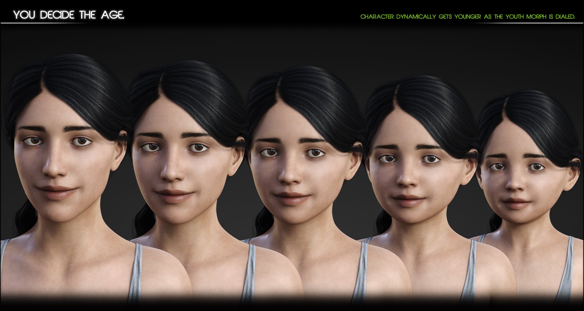 Growing Up for Genesis 8 Female(s) by: Zev0, 3D Models by Daz 3D