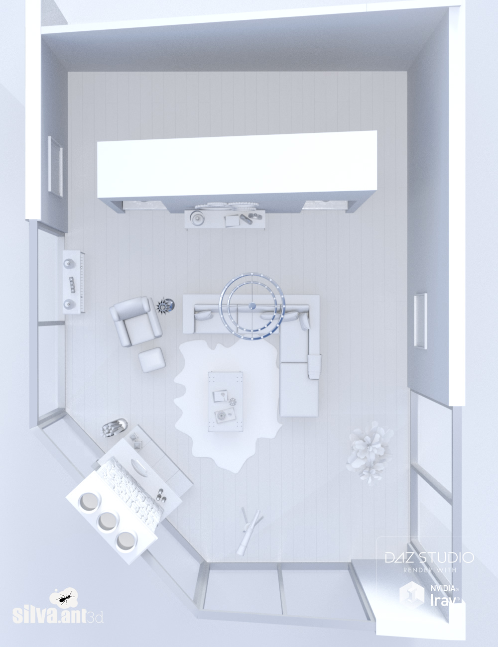 Sky Lounge by: SilvaAnt3d, 3D Models by Daz 3D