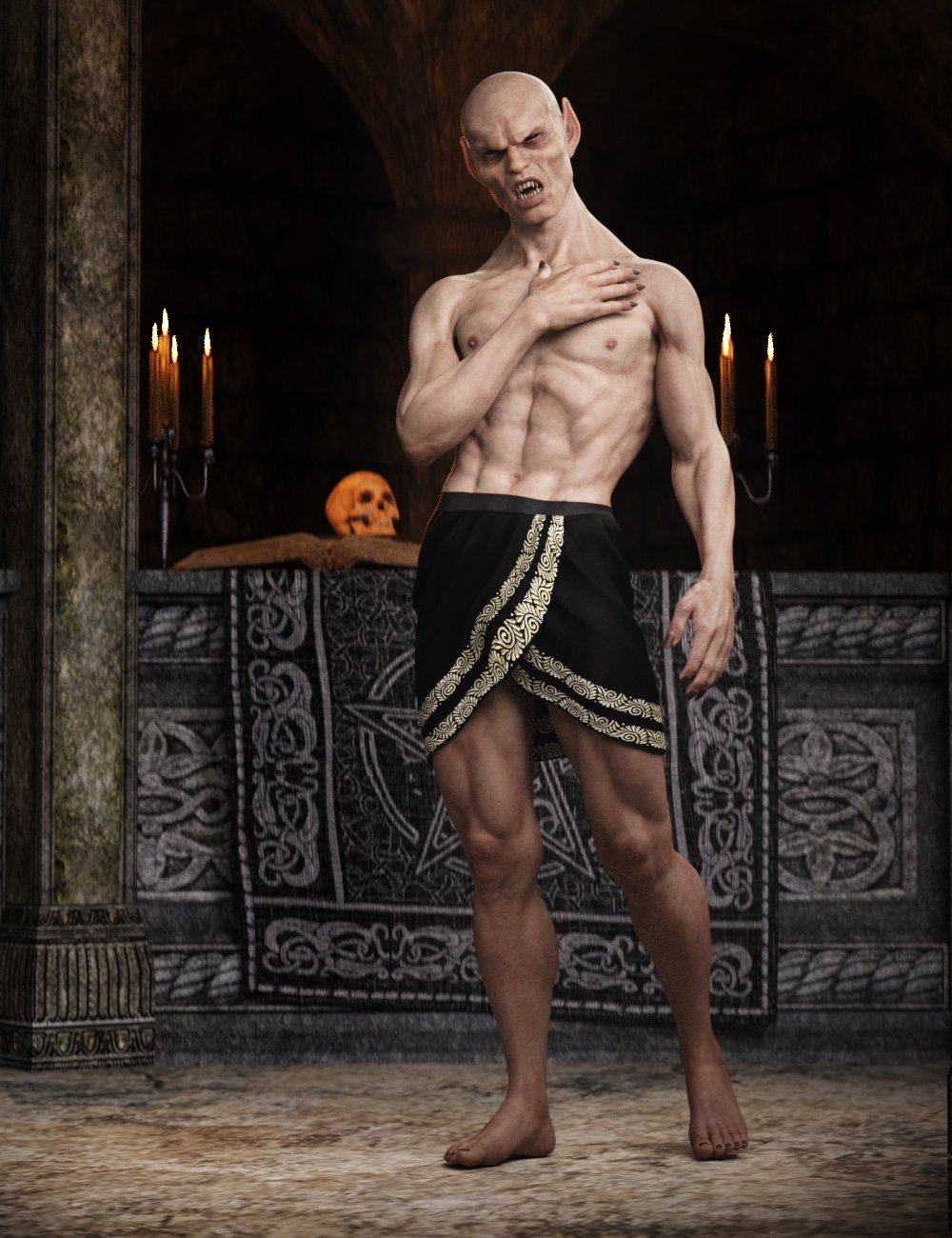 Vampyre for Genesis 8 Male(s) Vampyre for Genesis 8 Male(s) by: RawArt, 3D Models by Daz 3D