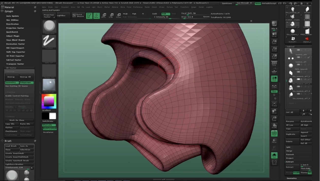 ZBrush Masterclass : How to Sculpt an Armoured Helmet Tutorial by: Digital Art Livemagbhitu, 3D Models by Daz 3D