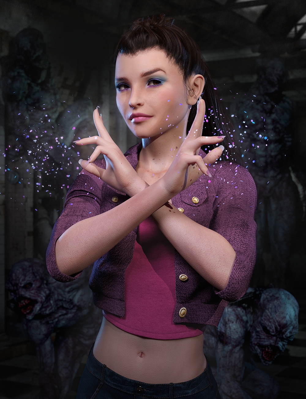 LY Moxie Sparks HD for Teen Josie 8 by: Lyoness, 3D Models by Daz 3D