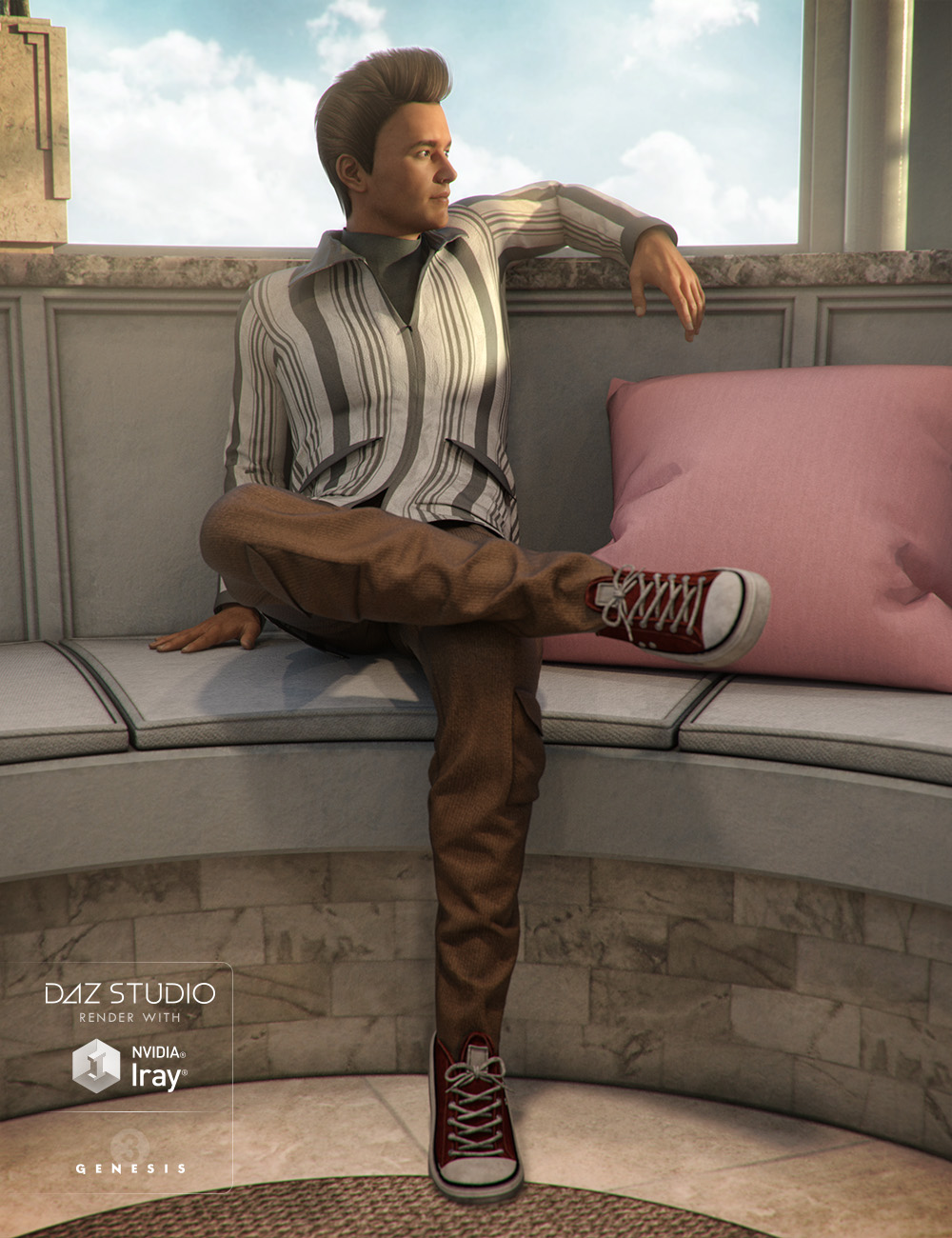 Cool Casual for Genesis 3 Male(s) by: Aave Nainen, 3D Models by Daz 3D