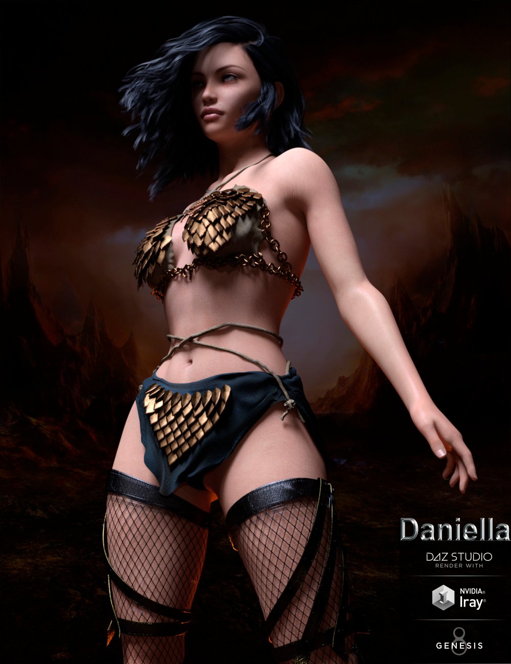 Daniella for Genesis 8 Female Daniella for Genesis 8 Female by: , 3D Models by Daz 3D