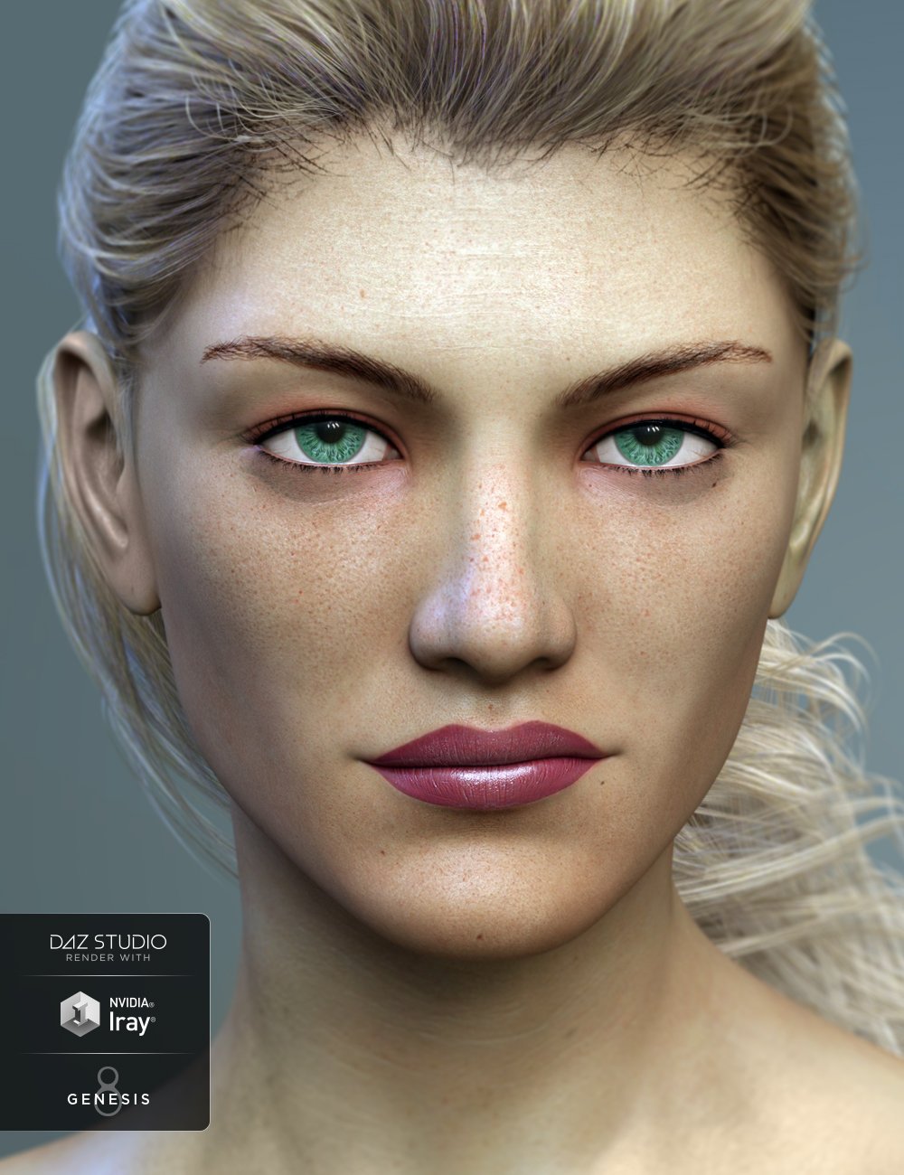 Joan for Genesis 8 Female by: Faber Inc, 3D Models by Daz 3D