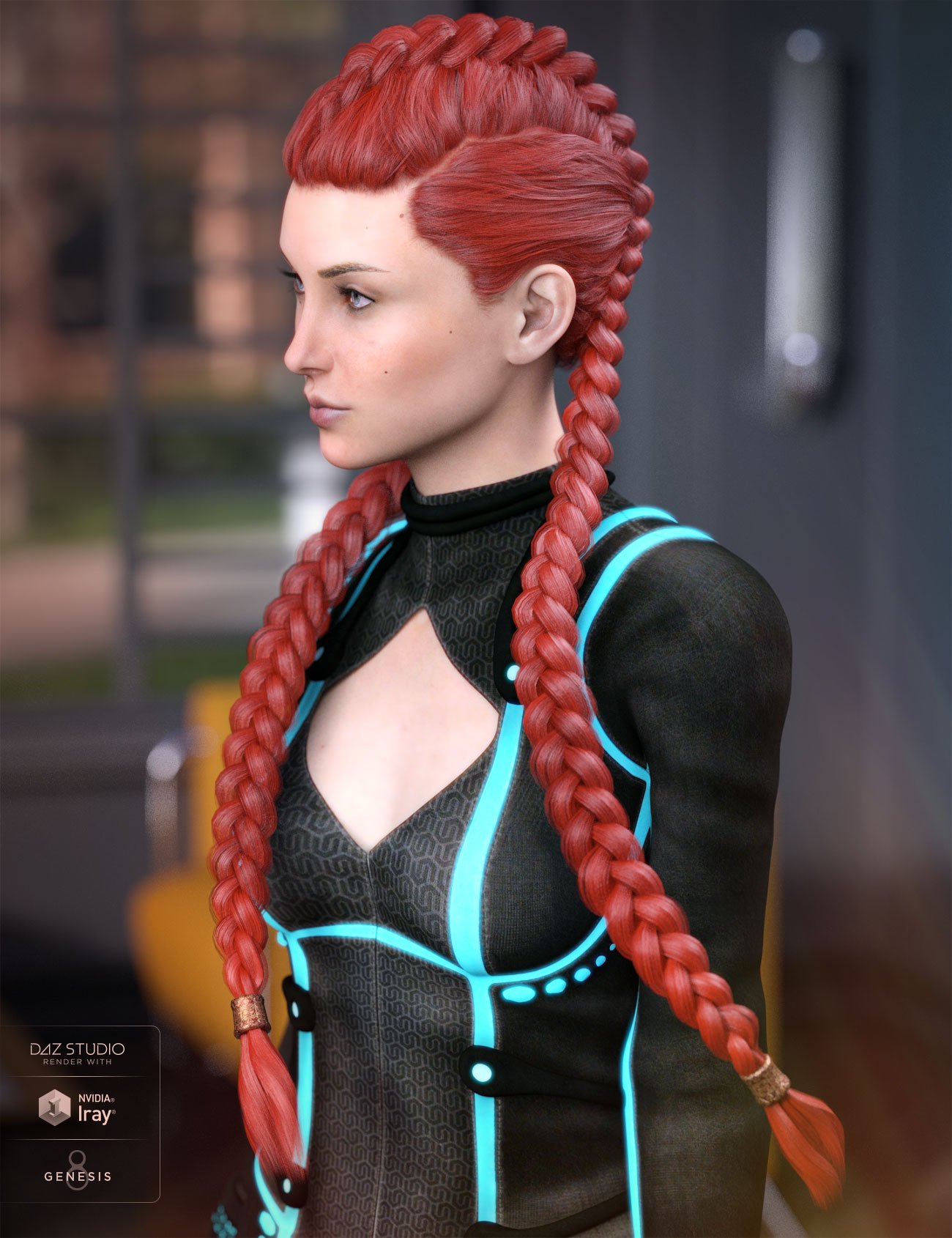 Quincy Hair for Genesis 3 & 8 Female(s) Quincy Hair for Genesis 3 & 8 Female(s) by: AprilYSH, 3D Models by Daz 3D