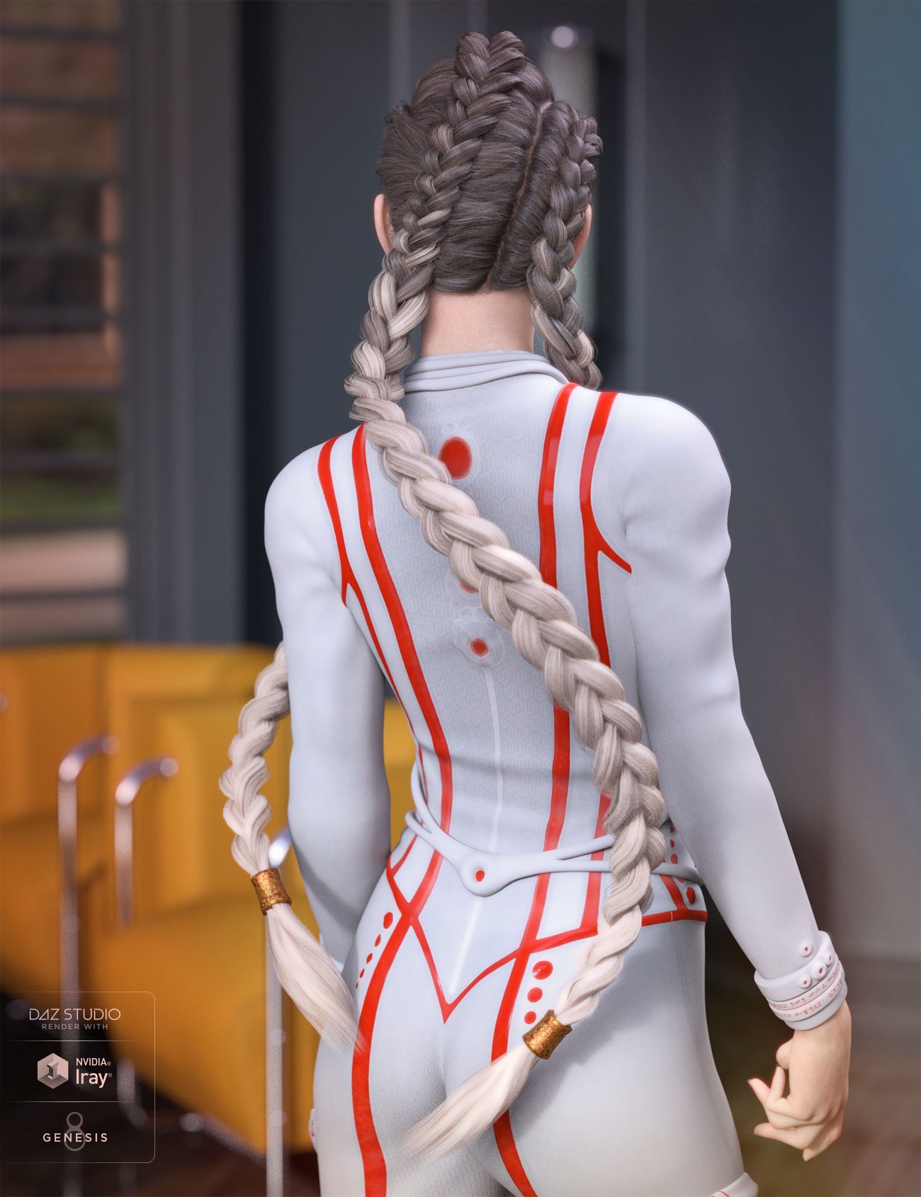 Quincy Hair for Genesis 3 & 8 Female(s) Quincy Hair for Genesis 3 & 8 Female(s) by: AprilYSH, 3D Models by Daz 3D