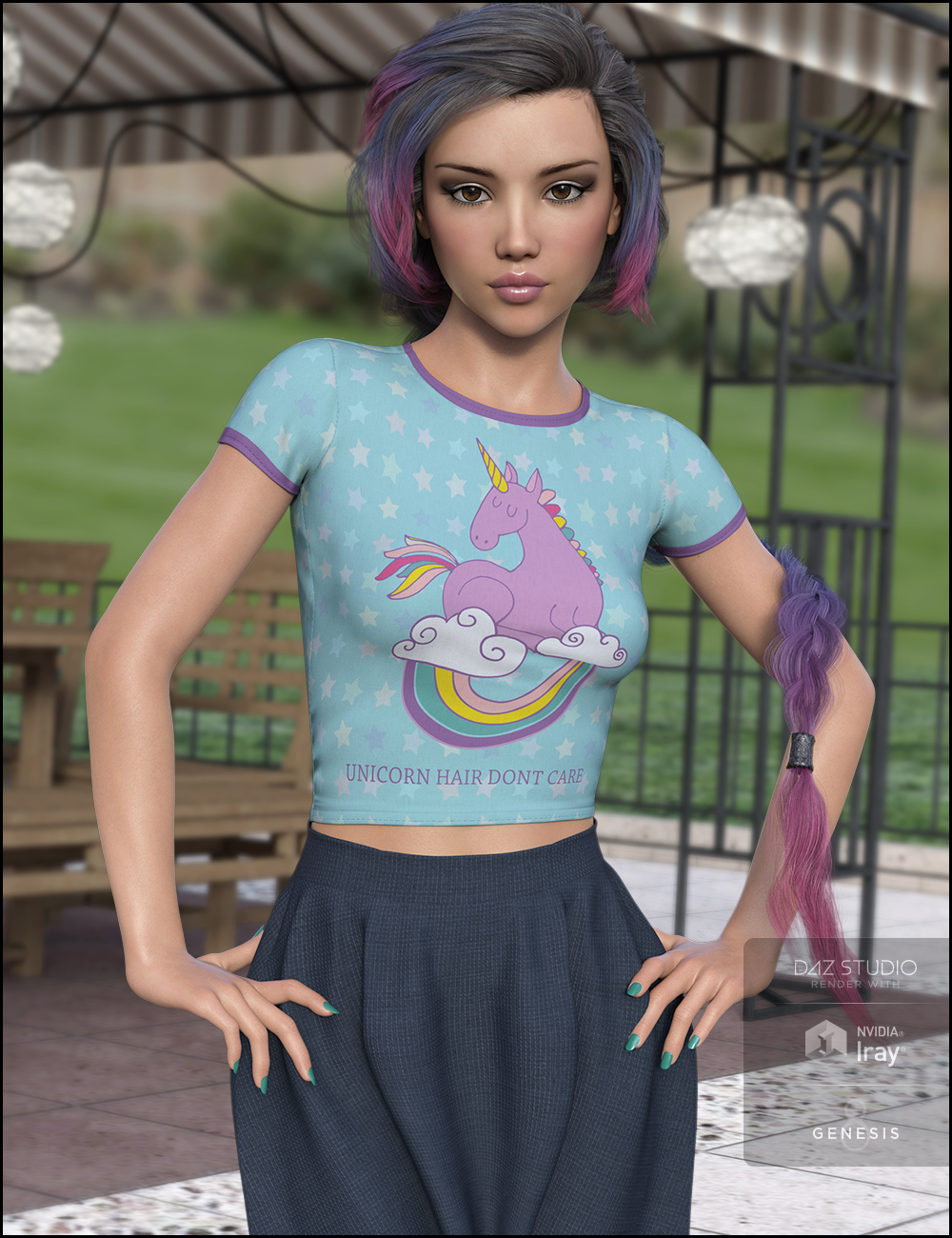 Paisley for Teen Josie 8 by: DemonicaEviliusJessaii, 3D Models by Daz 3D