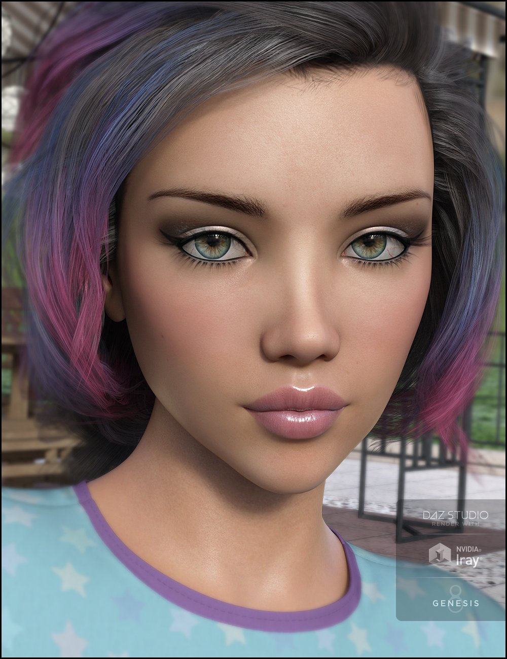 Paisley for Teen Josie 8 by: DemonicaEviliusJessaii, 3D Models by Daz 3D