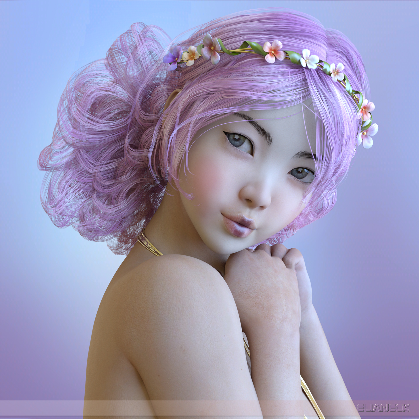 Mayuka for Genesis 3 Female by: Elianeck, 3D Models by Daz 3D