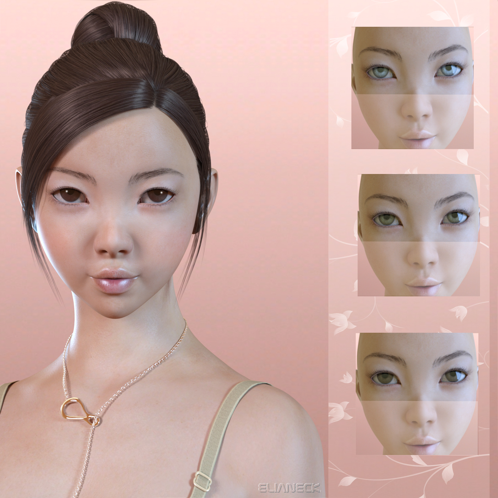 Mayuka for Genesis 3 Female by: Elianeck, 3D Models by Daz 3D