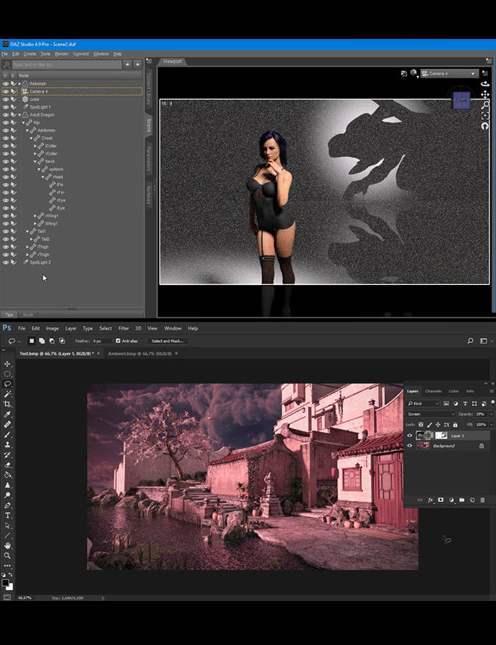 Iray Shadow Master - Video Tutorial Iray Shadow Master - Video Tutorial by: Dreamlight, 3D Models by Daz 3D