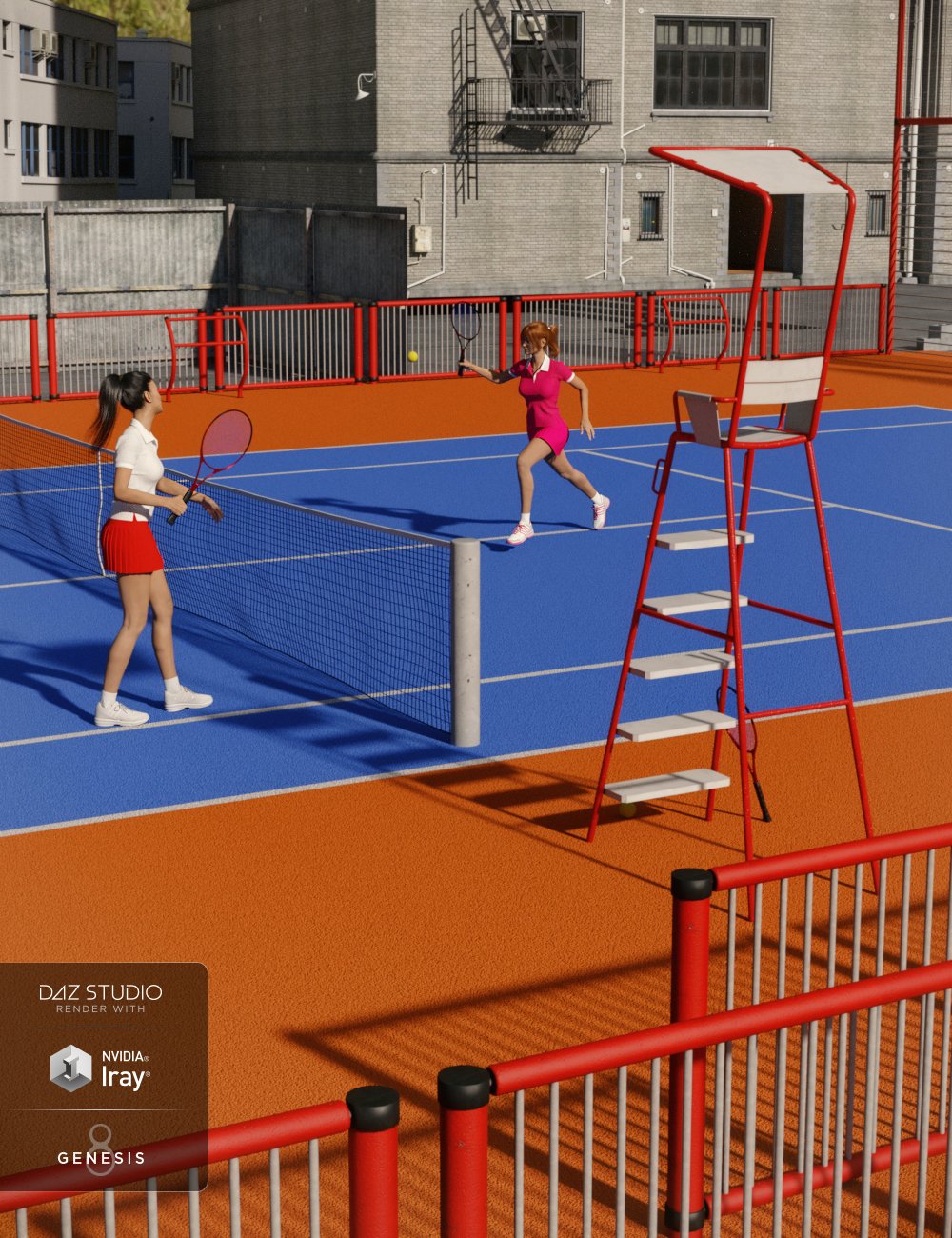 Urban Playground Urban Playground by: Mely3D, 3D Models by Daz 3D