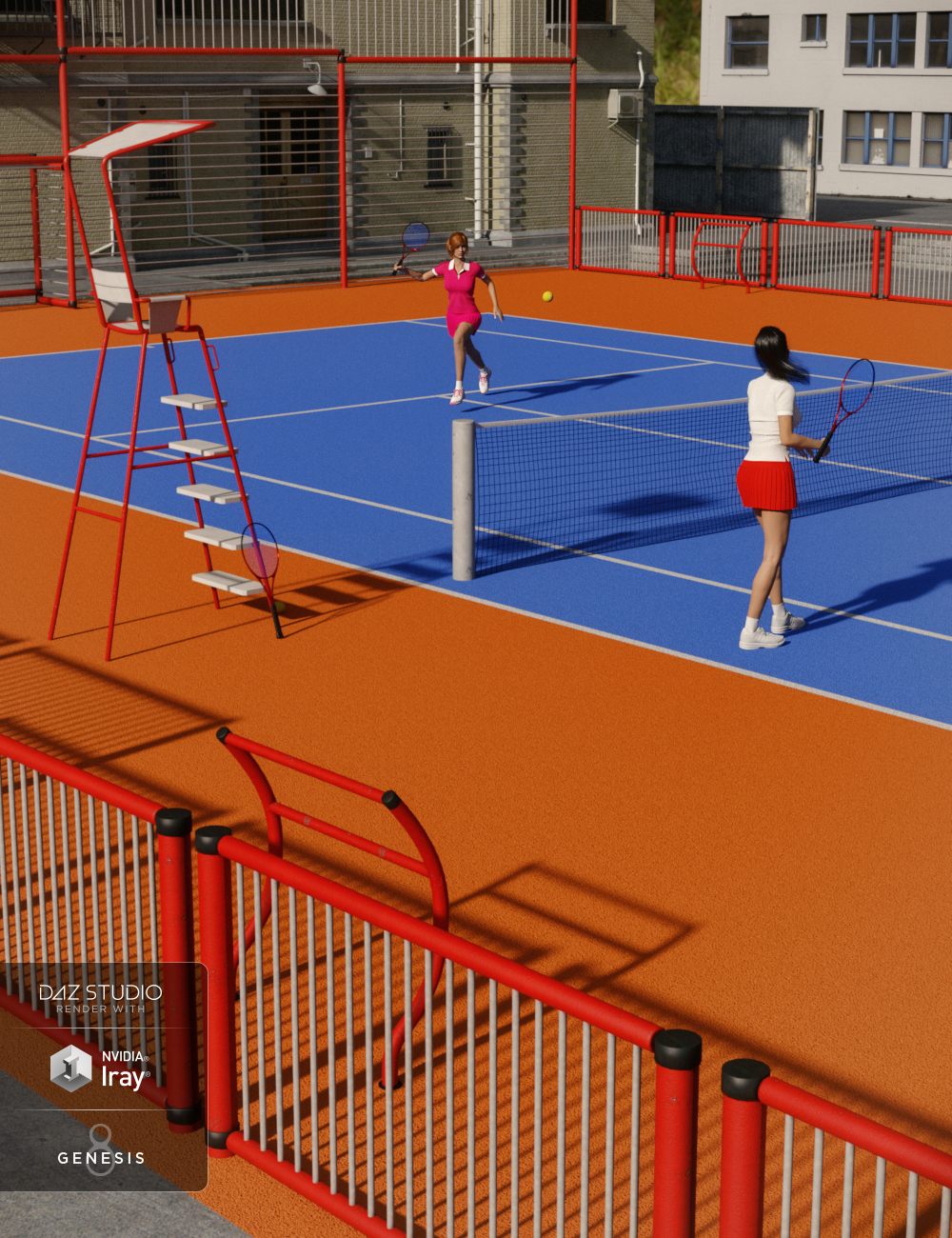 Urban Playground by: Mely3D, 3D Models by Daz 3D