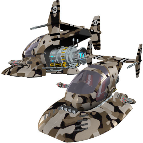 Desert Storm Hover by: , 3D Models by Daz 3D