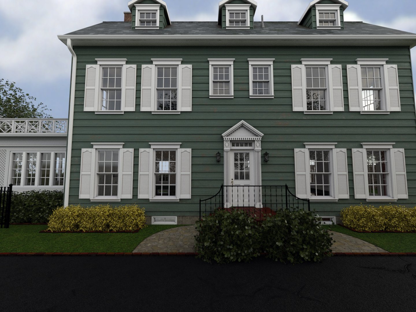 Collective3d Long Island Mansion Collective3d Long Island Mansion by: Collective3d, 3D Models by Daz 3D