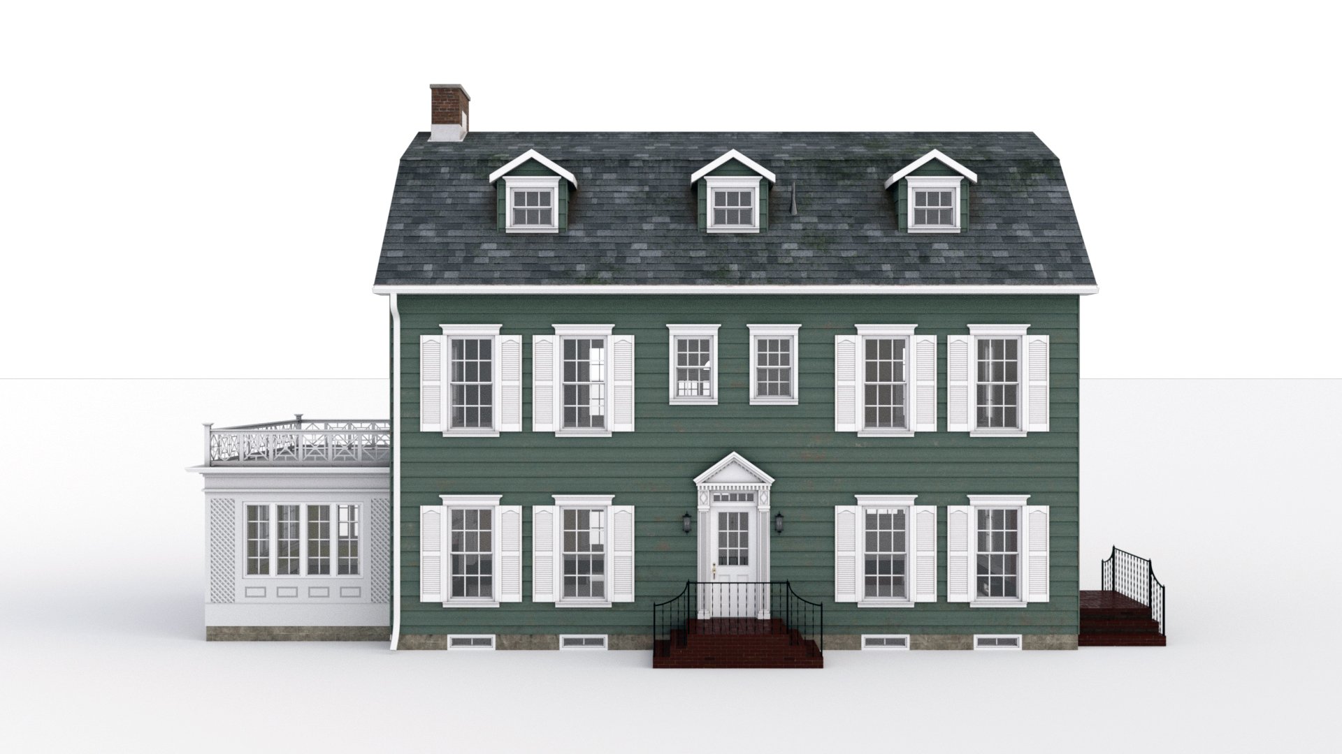 Collective3d Long Island Mansion Collective3d Long Island Mansion by: Collective3d, 3D Models by Daz 3D