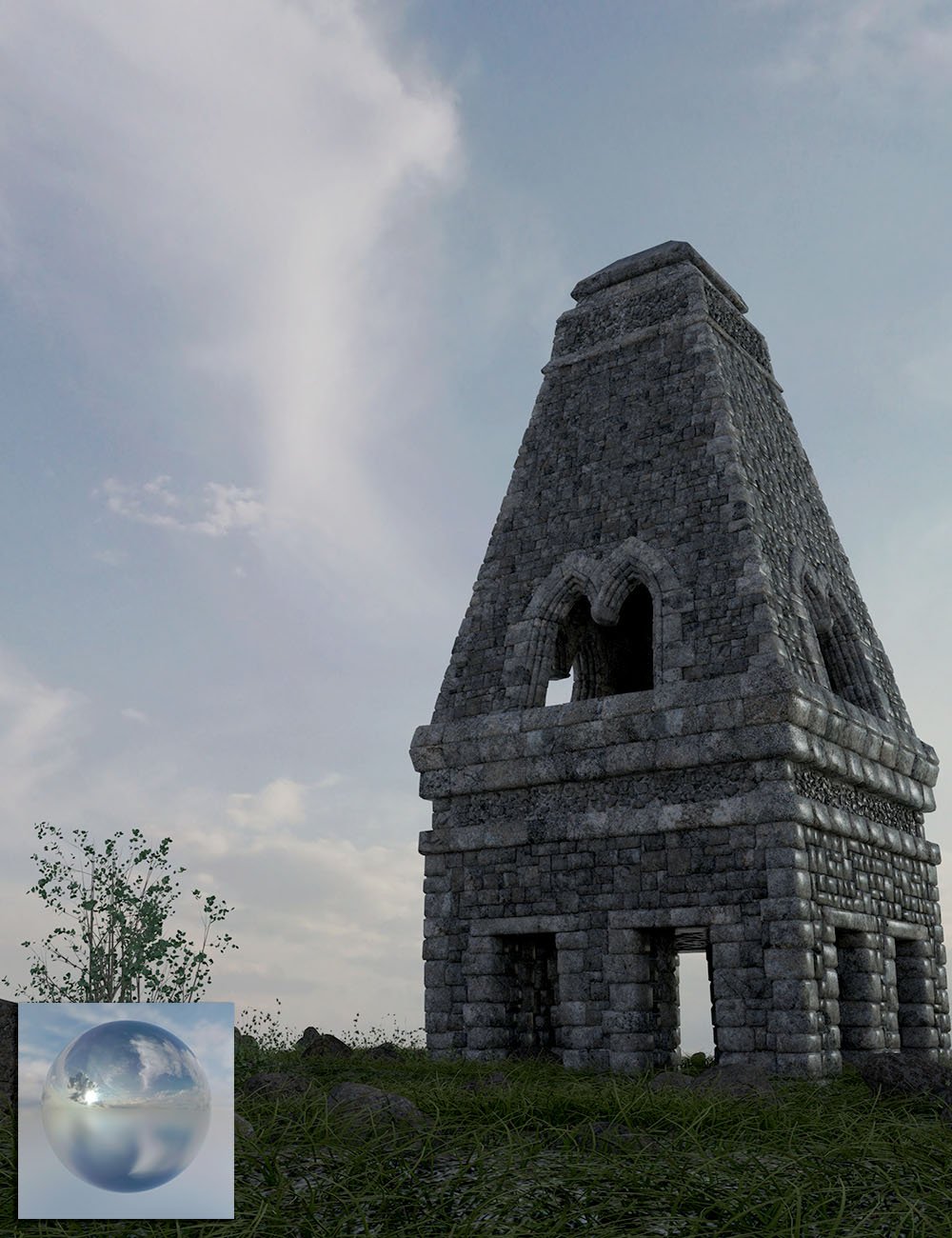Orestes Iray HDRI Skydomes - Summer Day Orestes Iray HDRI Skydomes - Summer Day by: Orestes Graphics, 3D Models by Daz 3D